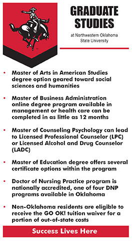 Graduate Studies tag card with highlights of the program