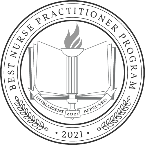 Logo showing Northwestern is Ranked a Number 1 Online Nurse Practitioner Program in the United State.