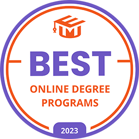 Icon saying Northwestern is Ranked Number 4 by EduMed.org for Online Higher Education in Healthcare.