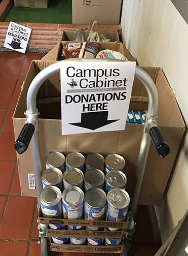 A food drive to benefit the Campus Cabinet Food Pantry at Northwestern Oklahoma State University will take place on Thursday, Feb. 26, at the Ranger basketball doubleheader. Tip-offs are at 5:30 and 7:30 p.m. in Percefull Fieldhouse. The Student Athlete Advisory Committee is co-sponsoring the drive with the food pantry. Non-perishable foods and tax-deductible monetary donations will be accepted. Donate two or more items and get in free.